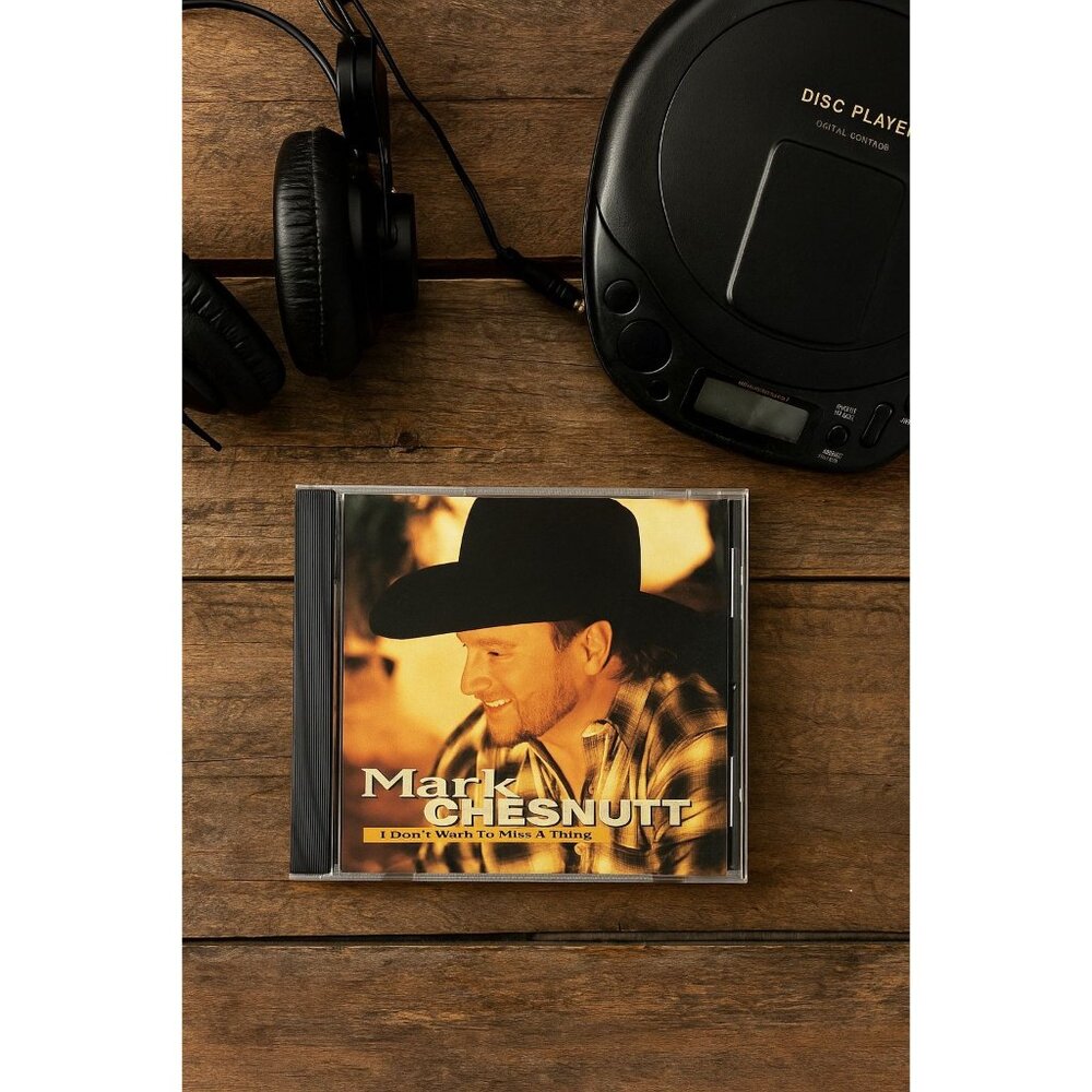 Mark Chesnutt CD 1999 I Don’t Want To Miss A Thing Country Album Decca DRND 7003